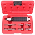 Ударная отвертка и 6 бит в пласт. кейсе